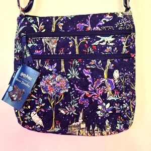 Vera Bradley Harry Potter Forbidden Forest triple zip hipster
